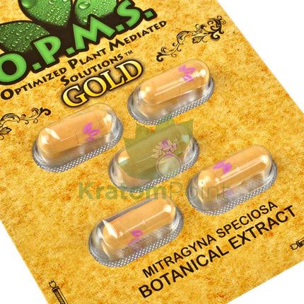 Opms Gold Capsules 5 Count Opms