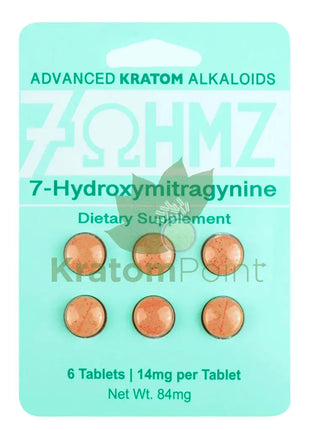 7 Ohmz Kratom 6 Tablets