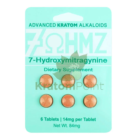 7 Ohmz Kratom 6 Tablets