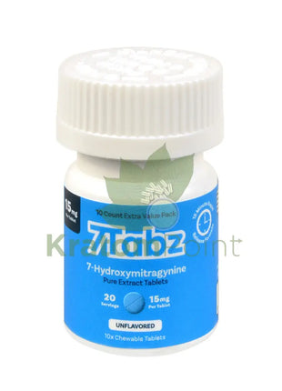 7Tabz Hydroxymitragynine Kratom Unflavored Tablets 10 count Hydroxy