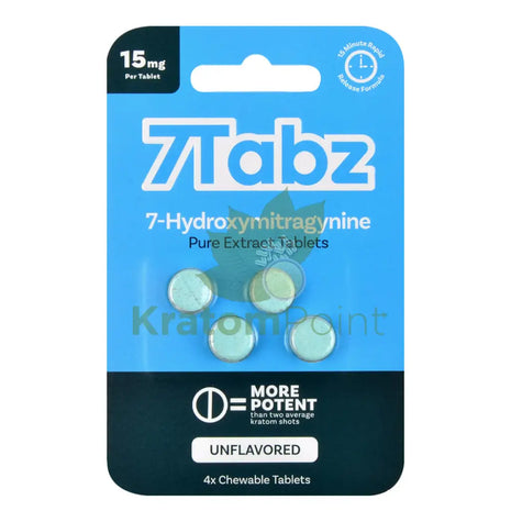 7Tabz Hydroxymitragynine Kratom Tablets 4 Count