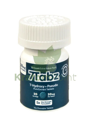 7Tabz + Pseudo Hydroxymitragynine Kratom Tablets 10 count Hydroxy