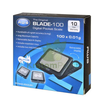 AWS Blade 100 digital scale back