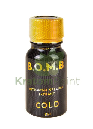 B.O.M.B Kratom Gold Extract Shot 10ml, 1 ct