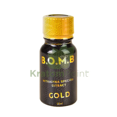 B.O.M.B Kratom Gold Extract Shot 10ml, 1 ct