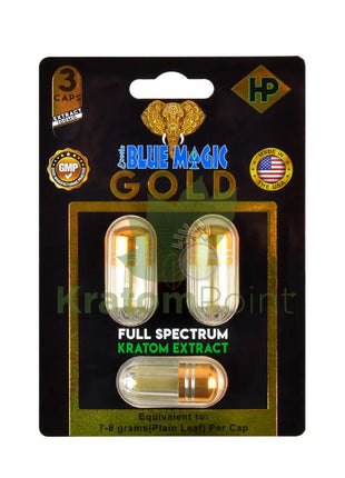 Blue Magic Gold Extract 3 Count Capsules