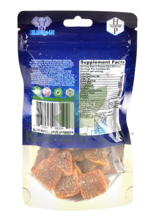 Blue Magic Kratom Gummies 25 Gummies Per Pouch Vitamins & Supplements