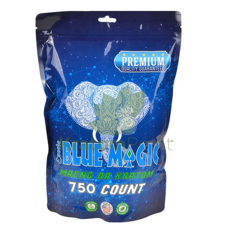 Blue Magic Maeng Da Kratom Capsules 750 Count Vitamins & Supplements