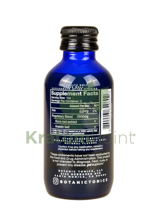 Botanic Tonics Feel Free 2Oz Kava Wellness Tonic