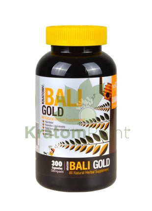 Bumble Bee Bali Gold 300 count kratom pills