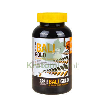 Bumble Bee Bali Gold 300 count kratom pills