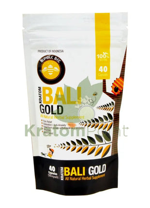 Bumble Bee Bali Gold Kratom 40ct