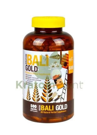 Bumble Bee Bali Gold 500 count kratom pills