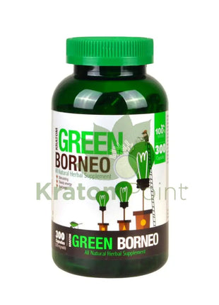 Bumble Bee Green Borneo 300 count kratom pills