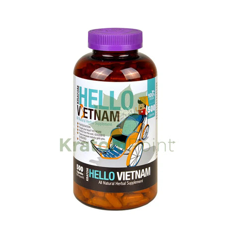 Bumble Bee Hello Vietnam Kratom capsules 500 count