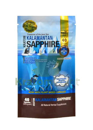 Bumble Bee Kalamantan Sapphire 40ct Kratom