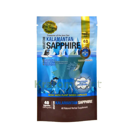 Bumble Bee Kalamantan Sapphire 40ct Kratom