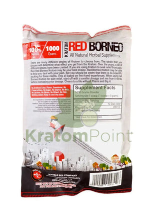 Bumble Bee Kratom Powder 1000g Red Borneo-back