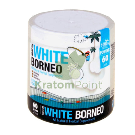 Bumble Bee White Borneo 60 gram Kratom Powder