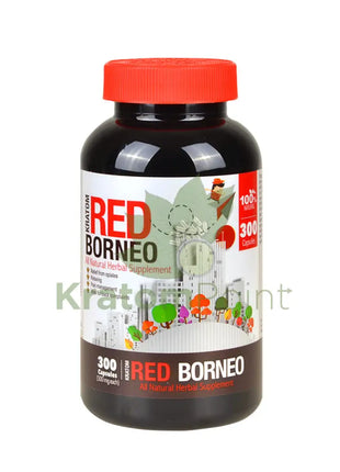 Bumble Bee Red Borneo Kratom Capsules, 300ct