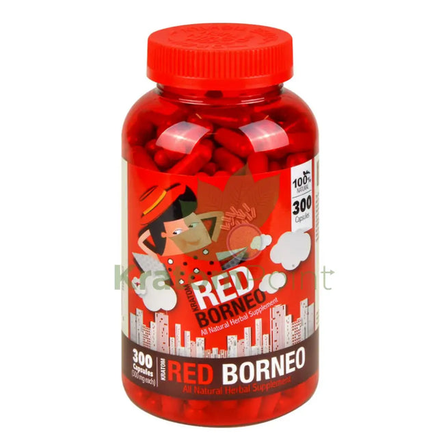 Bumble Bee Red Borneo Kratom Capsules 300 Count Bumble Bee