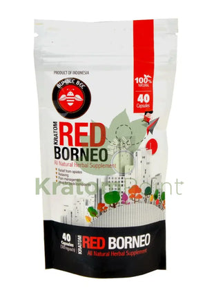 Bumble Bee Red Borneo Kratom 40ct