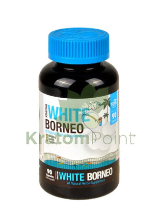 Bumble Bee White Borneo 90 count Kratom capsules