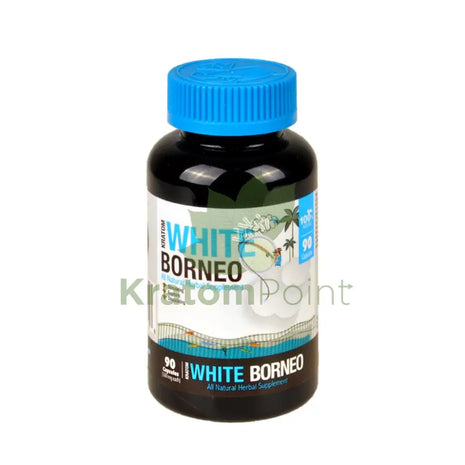 Bumble Bee White Borneo 90 count Kratom capsules