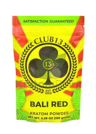 Club 13 Kratom Powder Bali Red 150 Grams