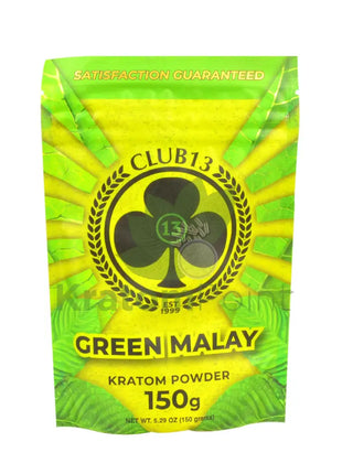 Club 13 Kratom Powder Green Malay 150 Grams