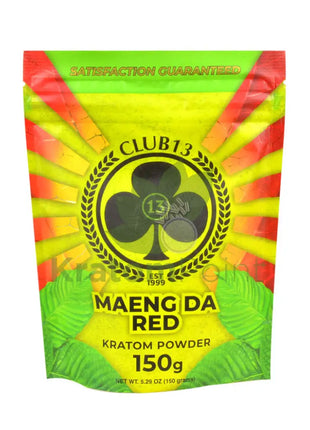 Club 13 Kratom Powder Red Maeng Da 150 Grams