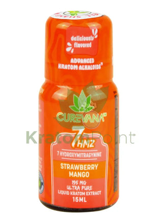 Curevana 7Hmz Kratom Extract Shots Strawberry Mango 15Ml