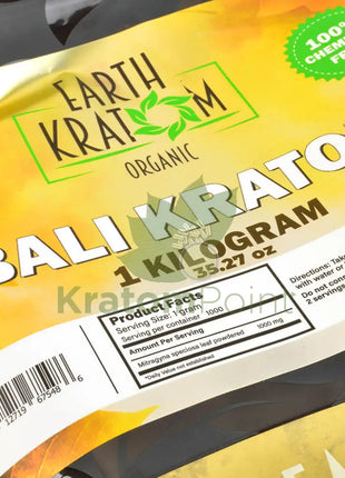 Earth Kratom Bali 1Kg Powder