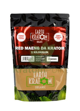 Earth Kratom Red Maeng Da 1kg Powder