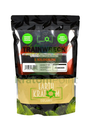 Earth Kratom Trainwreck 1kg Powder