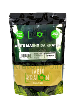 Earth Kratom White Maeng Da 1kg Powder