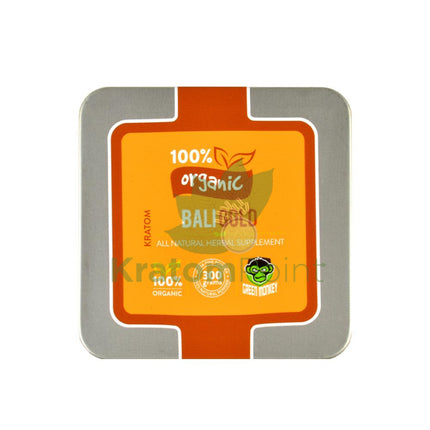 Green Monkey Bali Gold Kratom powder, 300 grams-top