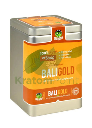 Green Monkey Bali Gold Kratom powder, 300 grams