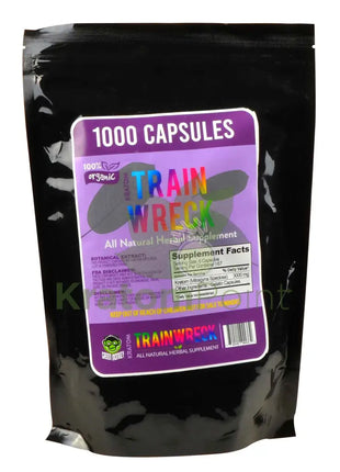 Green Monkey Kratom Trainwreck 1000 Count Capsules