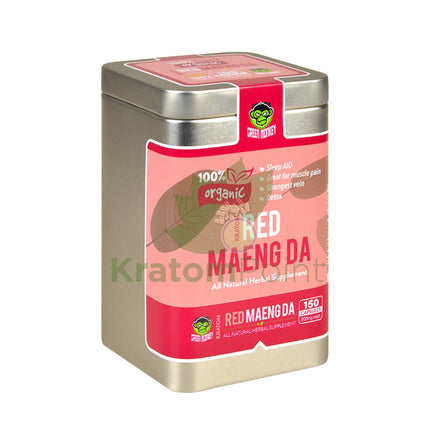 Green Monkey Red Maeng Da Kratom, 150 Count Capsules