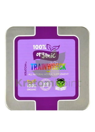 Green Monkey Trainwreck Kratom powder, 300 grams-top