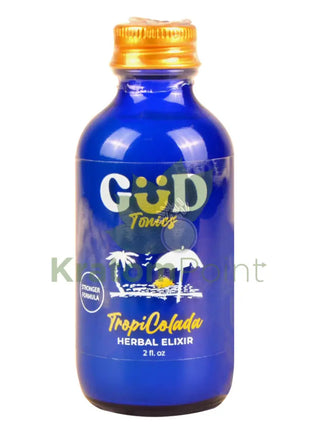 Gud Tonics Herbal Elixir Kratom Shot Tropicolada 2Fl Oz