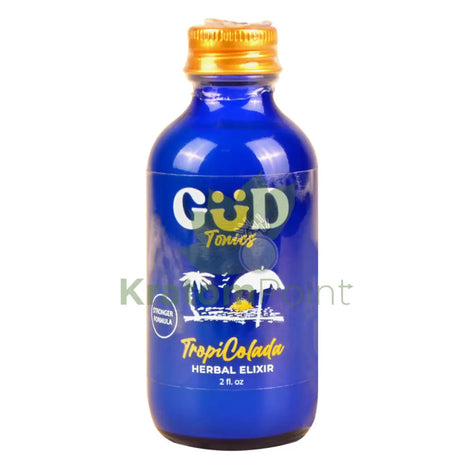 Gud Tonics Herbal Elixir Kratom Shot Tropicolada 2Fl Oz