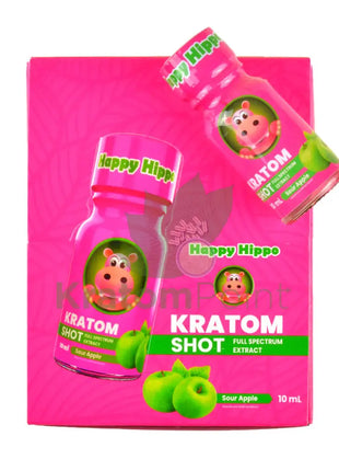 Happy Hippo Shot Sour Apple 10ml-alternate