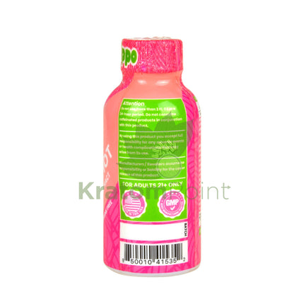 Happy Hippo Kratom Energy Shot Pink Lemon Drop-back