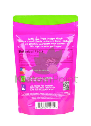 Happy Hippo 8oz kratom powder, Green Borneo-back