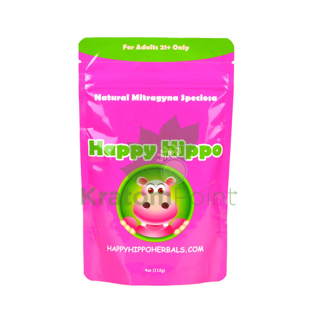 Happy Hippo 4oz kratom powder, Supreme Horn