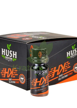 Hush Kratom Hk Shot 10Ml 1 Bottle