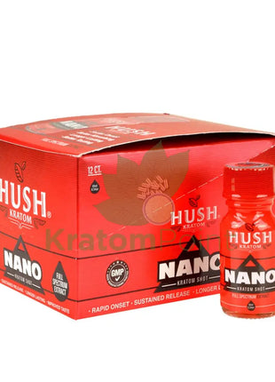 Hush Kratom Nano Shot 10Ml 1 Bottle