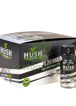 Hush Kratom Platinum Shot 10Ml 1 Bottle